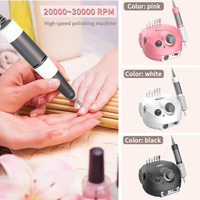 Love Crazy DMJ-202 Haute Vitesse 35000RPM Machine De Manucure Professionnelle Perceuse À Ongles avec Ensemble De Forets