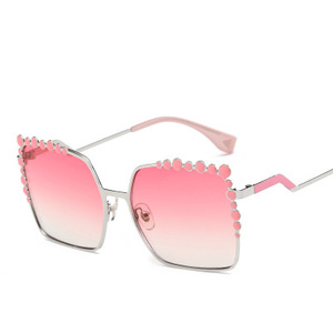 Ventes chaudes 2019, lunettes de soleil vintage pour femmes, lunettes de soleil carrées surdimensionnées, UV400 - Product Image 4