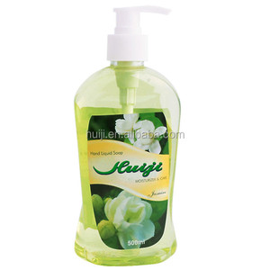 Venta al por mayor OEM portátil perfumado natural 400ml antimicrobiano piel gel desinfectante de manos líquido jabón de manos con logotipo personalizado - Product Image 1