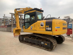 Excavadora Usada Komatsu PC160 de 16 Toneladas, Excavadora de Orugas Komatsu PC160, PC160LC-7, PC120, PC130 - Product Image 6