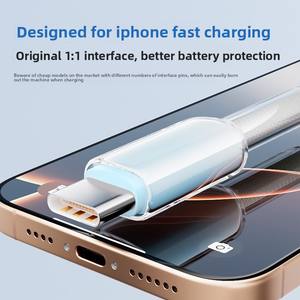 Juego de 3 Cables <span class=keywords><strong>USB</strong></span>-<span class=keywords><strong>C</strong></span> (1M/2M/<span class=keywords><strong>3M</strong></span>) con Conductor de Cobre Puro y Cubierta Trenzada para Carga Rápida/Sincronización de Datos en Múltiples Computadoras - Product Image 5