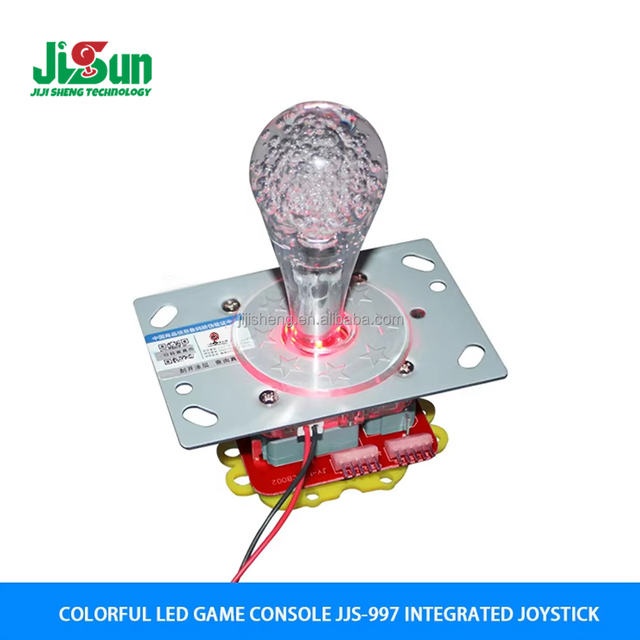 JiSun Colorful Arcade Claw Machine Joystick Plastic & Metal Material for Gaming Amusement Parks & Indoor Use