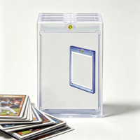 Présentoir en plastique PS transparent 35PT pour cartes à collectionner, étuis de cartes et présentation en magasin – Vente en gros usine