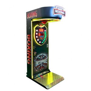 เครื่องเกมส์ชกมวยแบบหยอดเหรียญในร่มสำหรับผู้ใหญ่ รุ่น Ultimate Big Punch Training Redemption - Product Image 4
