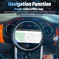 Lecteur multimédia Android 16 9 pouces pour BMW Mini Cooper R50 R52 R53 2004-2007, autoradio GPS, navigation automobile, Carplay, unité principale