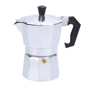 Cafetière à moka en aluminium <span class=keywords><strong>italienne</strong></span>, appareil à café européen, octogonale, vente en gros, explosions transfrontalières - Product Image 1