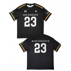 Camiseta Versátil de Manga Corta, Jersey Deportivo Personalizable con Estampado Digital 3D, Jersey Holgado para Hombre - Product Image 5