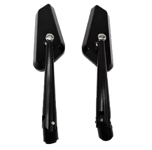 Haute qualité rotatif réglable universel CNC <span class=keywords><strong>poignée</strong></span> en aluminium tige fin miroir rétroviseur moto course scooter électrique - Product Image 2