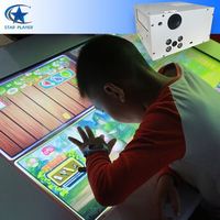 Table tactile interactive multiprenante avec projecteur de diapositives et projection murale magique pour enfants, résolution HDMI Android 1024x768