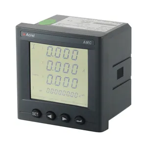 Acrel AMC96L-E4/KC panel mounted power energy meter with lcd digital display 3phase electricity collection and monitoring device
