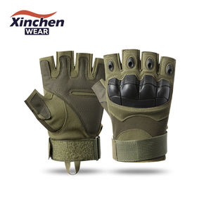 Sky Hope Hard Finger Knot No Finger Montañismo Deportes al aire libre Ejercicio Caza Tiro <span class=keywords><strong>Combate</strong></span> Medio dedo Guantes tácticos - Product Image 2