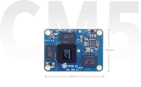 Pasokan Pabrik Orange PI CM5 Board Orange Pi Compute Module 5 Board RockChip RK3588S Chip Orange Pi CM5 4GB RAM 32GB EMMC
