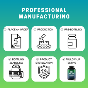 Capsules aux algues: Supplément immunitaire aux algues irlandaises et à la racine de bardane de qualité supérieure | OEM/ODM - Product Image 5