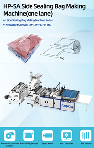 เครื่องทำถุงพลาสติกแบบปิดผนึกด้านข้าง 2 ช่อง รุ่น Hanplas HP-SA800 ความเร็วสูง พร้อมการรับประกัน 2 ปี สำหรับบรรจุขนมปังและไก่ - Product Image 4