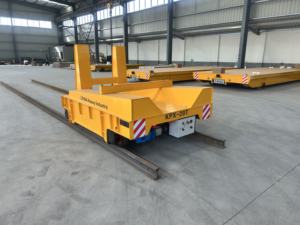 Nuevo Carro de Transferencia Ferroviaria de Plataforma Plana de Acero Motorizado con Batería de 20 T Move Free para Plantas de Manufactura - Product Image 3