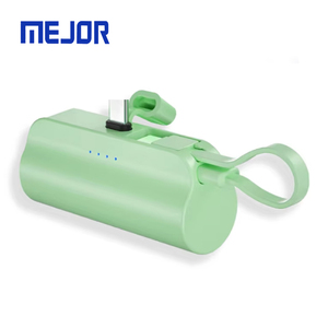 Xử lý USB cable Type-c Keyring PowerBank 5000mAh sạc di động khẩn cấp mini Pocket ngân hàng điện - Product Image 1