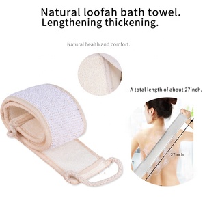 Lange Handvat En Afneembare Douche Terug Wassen Bad Borstel Loofah Badhanddoek Handschoenen Voet Steen Been Bericht Bad Douche 6 stuks Set - Product Image 3