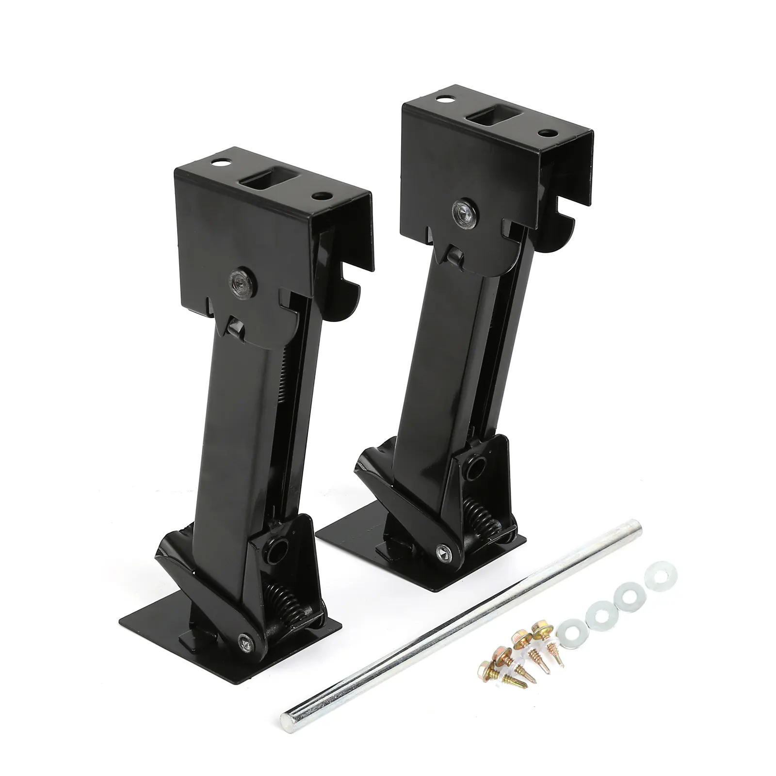 Winmax 2pcs Trailer Stabilizer Jack Useful Trailer Support Stabilizer Suitable for Outdoor Travel Camping Vans and Caravan