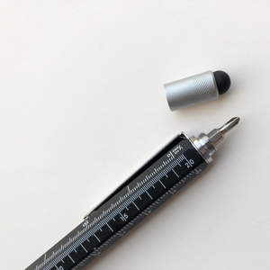 Artículo de Venta caliente 6 en 1 Herramienta de metal Bolígrafo Escala Regla Destornillador Multifunción Tech Engineer Pen - Product Image 4