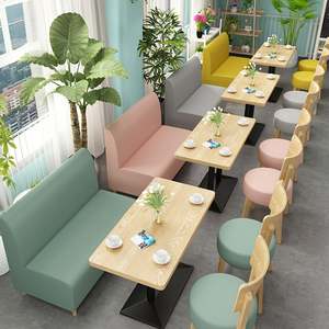 Mesas y sillas de hierro para cafetería, muebles de diseño a prueba de agua, para interior de restaurante, venta al por mayor, baratos, nuevo diseño - Product Image 3