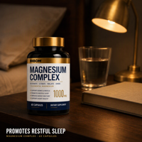 Complément Triple de Magnésium OEM : Capsules de Glycolate de Magnésium et de Citrate de Diméthyl