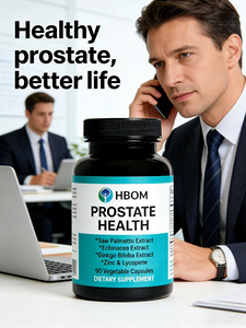 Capsules OEM pour la santé de la prostate, compléments à base de plantes, le palmier nain favorise la miction, fabricant de marque privée végétalien - Product Image 3