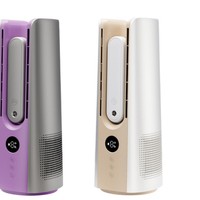 Ventilateur de bureau sans fil USB avec minuterie, batterie intégrée, mini ventilateur de circulation d'air froid pour humidification et refroidissement au bureau