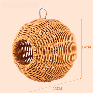 Nido de Pájaro de Lona Tejida para Cría de Loros, Pinzones y Periquitos, Resistente a Mordeduras, Transpirable, para Todas las Estaciones, Incubación - Product Image 5