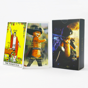 Hot bán in ấn học tập Tarot sàn tùy chỉnh Tarot thẻ chơi trò chơi thẻ với sách hướng dẫn trong hộp - Product Image 6