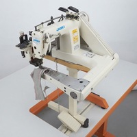 Machine à coudre Juki MS-1261M à bras courbé haute vitesse, triple aiguille, double point de chaînette, fabriquée en Chine, Allemagne, Japon