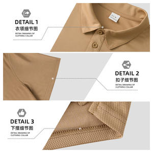 Men's Breathable Short Sleeve <b>Polo</b> <b>Shirt</b> <b>With</b> <b>Pocket</b> Daily Wear Thin Fabric Casual Sporty Fit - Product Image 5