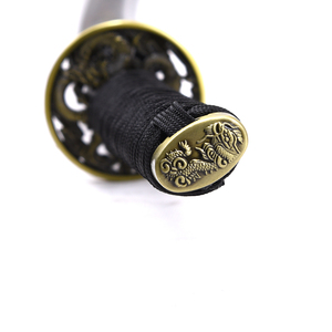 Espadas Largas de Estilo Japonés con Dragón de Nubes Auspiciosas - Product Image 5