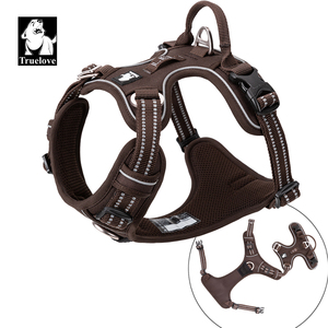 Truelove犬用ハーネス反射ナイロンウェビング売れ筋ペット犬用アクセサリーメーカープレミアムペットハーネス旅行ハイキング - Product Image 3
