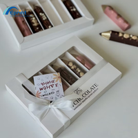 Boîte à chocolat personnalisée avec fenêtre, emballage à emporter pour la restauration rapide, logo en feuille d'or, impression couleur avec cartes, boîte à biscuits et bonbons