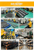 Ensemble d'outils perceuse à percussion sans fil OEM d'usine avec batterie au lithium brossée, perceuse électrique portative rechargeable et ensembles de tournevis électriques