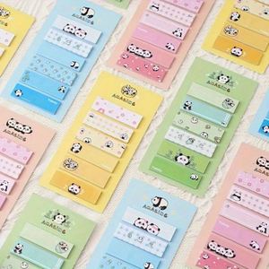 Adorables Notas Adhesivas con Diseño de Panda y Pestañas de Índice, Papelería Femenina y Linda, Artículos Esenciales para el Estudio y la Oficina, Regreso a Clases - Product Image 3