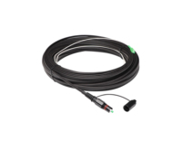 Kabel Patch Fiber Optik Tahan Air Opti-Tap SC/APC G657A2 LSZH Simplex IP68 OD:3.0mm/5.0mm Panjang Sesuai Pesanan, Kompatibel FTTH