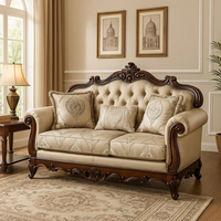 Canapé Chesterfield de style français moderne et luxueux, confortable et durable, pour la maison, le salon ou l'hôtel.
