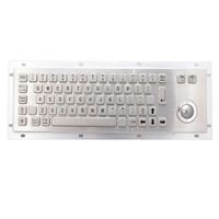 Clavier métallique anti-vandalisme IP65 DSP avec braille, filaire, avec trackball ou pavé tactile