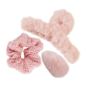 Set de Bandeaux de Spa <span class=keywords><strong>à</strong></span> Lien Rose, Peluche Douce, pour Maquillage, Cadeau pour Filles - Product Image 5