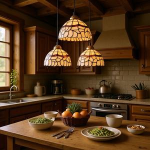 Lustre à 3 têtes de style américain pour chambres d'hôtes, salles de lecture, salles de rédaction, restaurants, luminaires suspendus personnalisés - Product Image 3