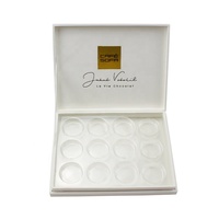 2021 Custom Hard MDF Holzbrett Geschenk Schokoladen box Verpackung mit klarer Blister schale