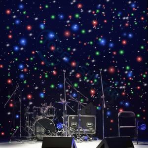 Venta al por mayor 3 en 1 RGB LED estrella cortina tamaño personalizado DMX equipo de iluminación de escenario DJ luces de <span class=keywords><strong>discoteca</strong></span> para fiesta Club evento - Product Image 3