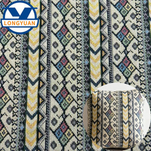 <span class=keywords><strong>Tissu</strong></span> de tapisserie personnalisé en jacquard rétro tissé et teint en fil pour housses de canapé, housses de chaise, sacs fourre-tout et vêtements - Product Image 6