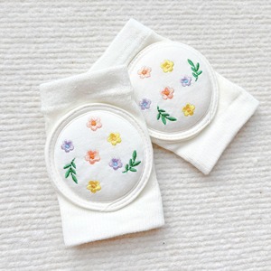 Niños gateando seguridad transpirable antideslizante suave punto bebé pequeño lindo Brace algodón rodillera mangas calcetines conjunto - Product Image 6