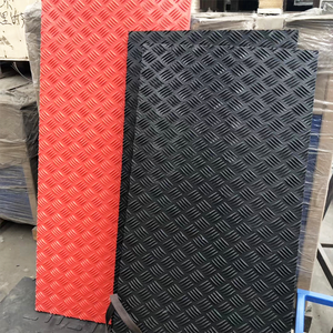 ZSPE <span class=keywords><strong>grande</strong></span> taille bleu jaune noir HDPE tapis de piste au sol en <span class=keywords><strong>plastique</strong></span> UHMWPE tapis de Protection au sol pour équipement lourd - Product Image 5