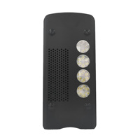 Dispositif opto-acoustique portatif à piles pour la sécurité périmétrique des ports, 133 dB, 28025 cd, flash stroboscopique, 1,9 kg, portée de dispersion de 14 m