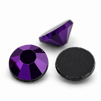 Strass en verre écologiques mystiques améthyste, prune, violet raisin pour le yoga, la méditation, l'aromathérapie et les applications spirituelles, avec réduction sur le volume