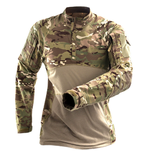Chine Xinxing Chemise de grenouille de 3e génération pour hommes-Haut d'entraînement camouflage tactique à manches longues en mélange de poly-coton durable - Product Image 5