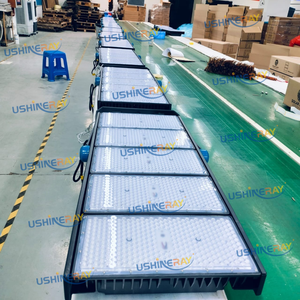 โคมไฟสนามกีฬา LED 1250วัตต์แสงกลางวัน5000K ตัวเรือนอลูมิเนียมกันน้ำ IP66ชิป SMD LED ลูเมนสูงอินพุต AC220V - Product Image 3